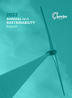 Orron Annual and Sustainability Report